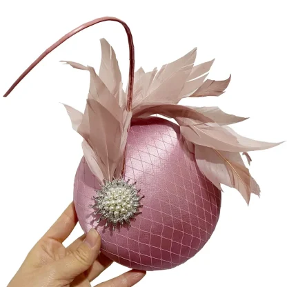 Luxury Bead Detail Elegant Fascinator - Image 8