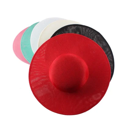 Simple Plain Sinamay Cocktail Hat - Image 14