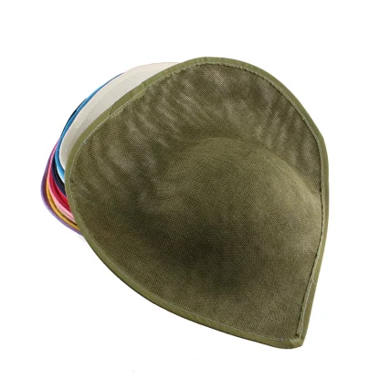 Plain Design Teardrop Cocktail Hats
