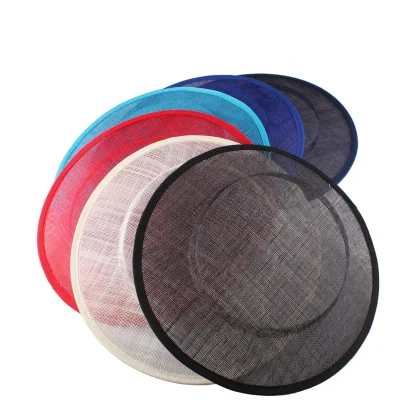 Transparent Lightweight Plain Design Fascinator - Image 3