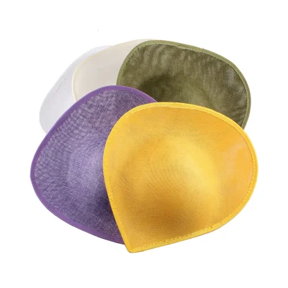 Plain Design Teardrop Cocktail Hats - Image 3