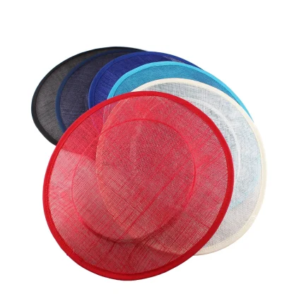 Transparent Lightweight Plain Design Fascinator - Image 4