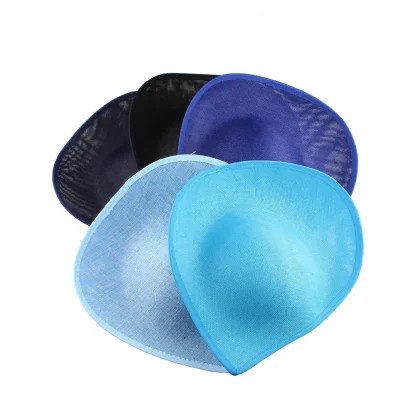 Plain Design Teardrop Cocktail Hats - Image 4