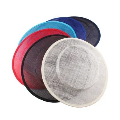 Transparent Lightweight Plain Design Fascinator - Image 2