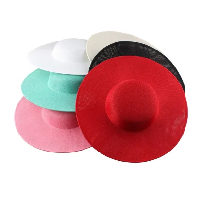 Simple Plain Sinamay Cocktail Hat - Image 15
