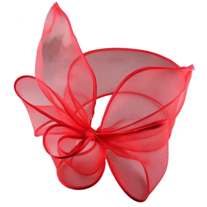 Exaggerated Fascinator with Bow Design - Image 14