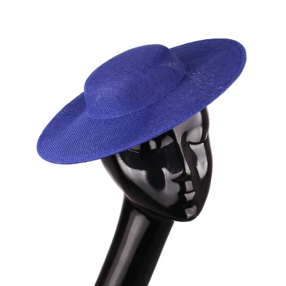 Simple Plain Sinamay Cocktail Hat - Image 9