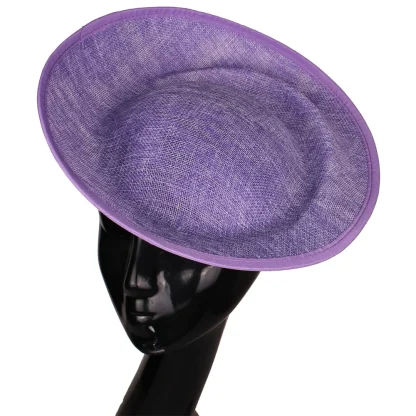 Plain Design Disc Headpiece with Clip - Image 3