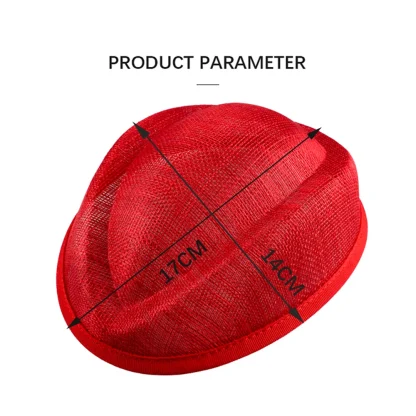 Minimalist Plain Color Cocktail Hats - Image 7