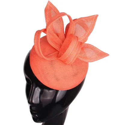 Solid Color Cocktail Hat with Stylish Design - Image 5