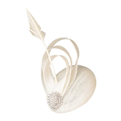 Regal Fascinator with Luxury Bead Design