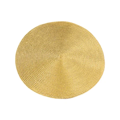 Shiny Round Sinamay Plain Design Headpiece - Image 13
