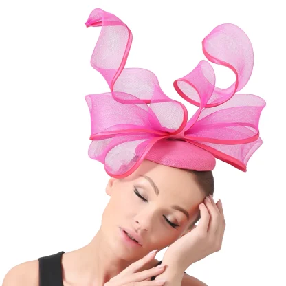Decorative Twirling Bowknot Cocktail Hat
