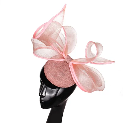 Decorative Twirling Bowknot Cocktail Hat - Image 13