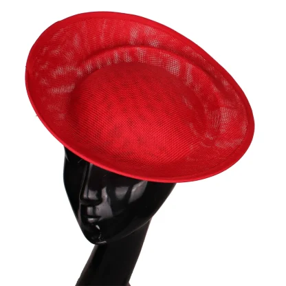 Plain Design Disc Headpiece with Clip - Image 2