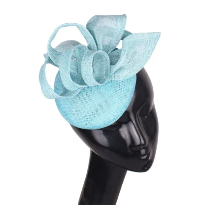 Solid Color Cocktail Hat with Stylish Design - Image 6