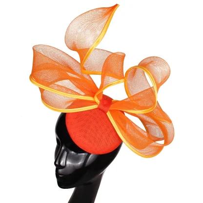 Decorative Twirling Bowknot Cocktail Hat - Image 12