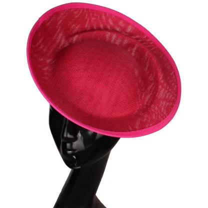 Plain Design Disc Headpiece with Clip - Image 4