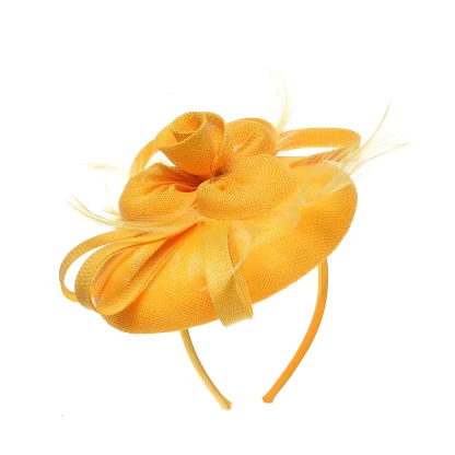 Fancy Floral Headpiece with Headband and Clip - Image 9