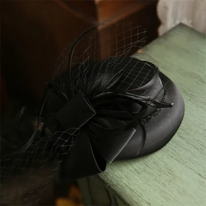 Elegant Shiny Solid Color Fasinators - Image 5