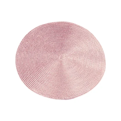 Round Disc Fascinator with Plain Shiny Design - Image 15