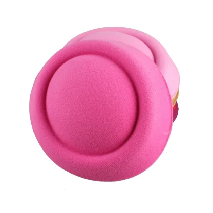 Plain Color Headpiece with Round Design - Image 11