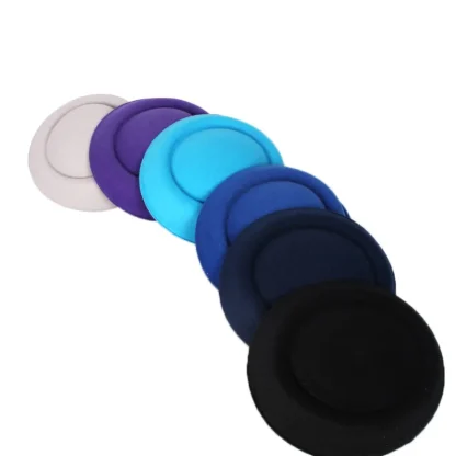 Plain Color Headpiece with Round Design - Image 5