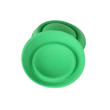 Plain Color Headpiece with Round Design - Image 9