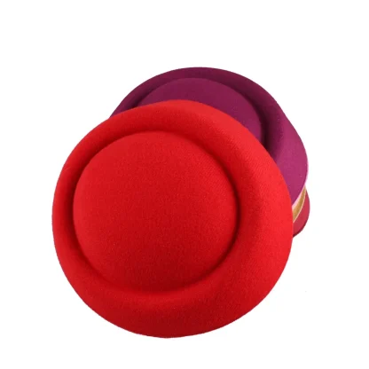 Plain Color Headpiece with Round Design - Image 10