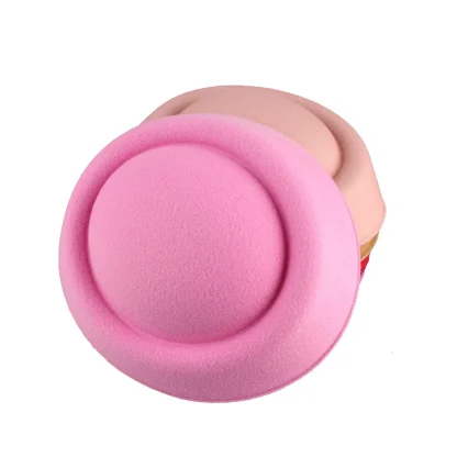 Plain Color Headpiece with Round Design - Image 12