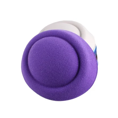Plain Color Headpiece with Round Design