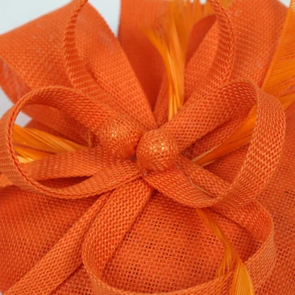Elegant Solid Headpiece with Bow Decor - Image 9