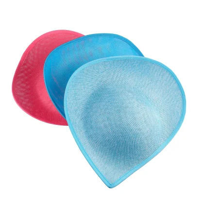 Teardrop Disc Fascinator with Plain Design - Image 7