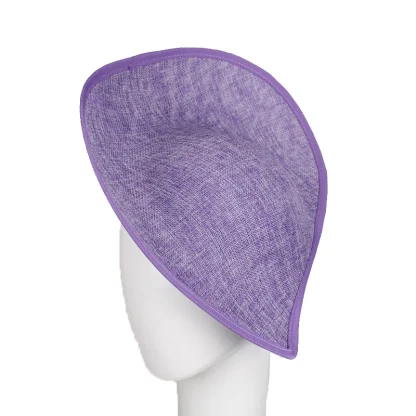 Simple Big Fascinator with Teardrop Design - Image 9