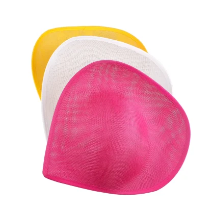 Teardrop Disc Fascinator with Plain Design - Image 5