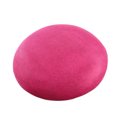 Small Round Headpiece with Plain Design - Image 10