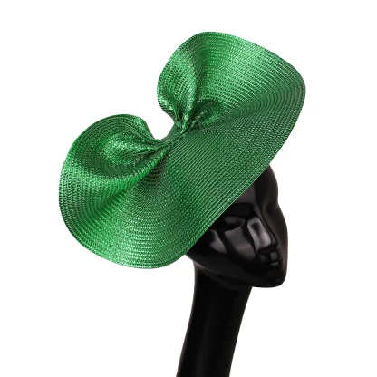 Shiny Pleated Fascinator for Formal Events - Image 7