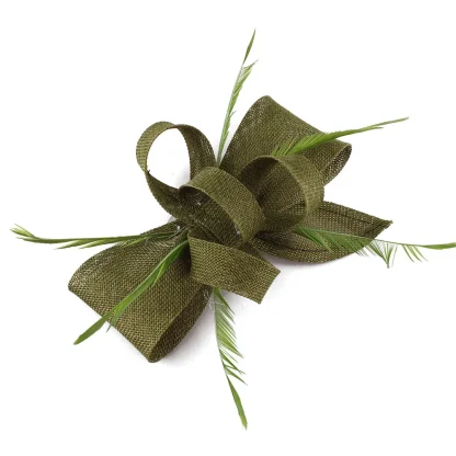Feminine Fascinator with Knotted Design - Image 2