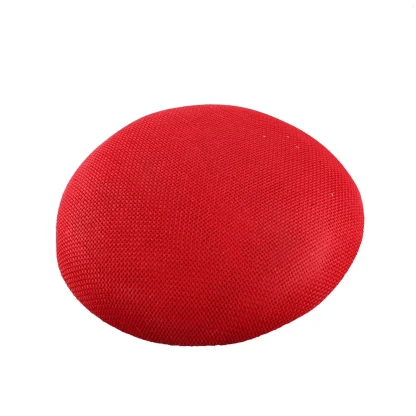 Small Round Headpiece with Plain Design - Image 11