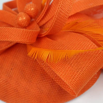 Elegant Solid Headpiece with Bow Decor - Image 10