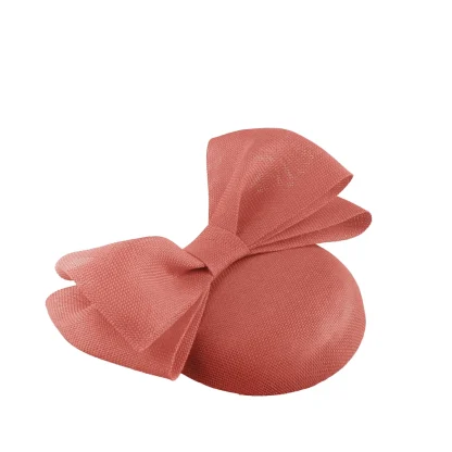 Feminine Solid Headpiece with Bow Design - Image 14